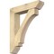 Ekena Millwork Imperial Slat Rough Sawn Bracket w/ Offset Brace, Douglas Fir, 8"W x 36"D x 44"H BKT0806X36X44IMP06RDF - alternate 1